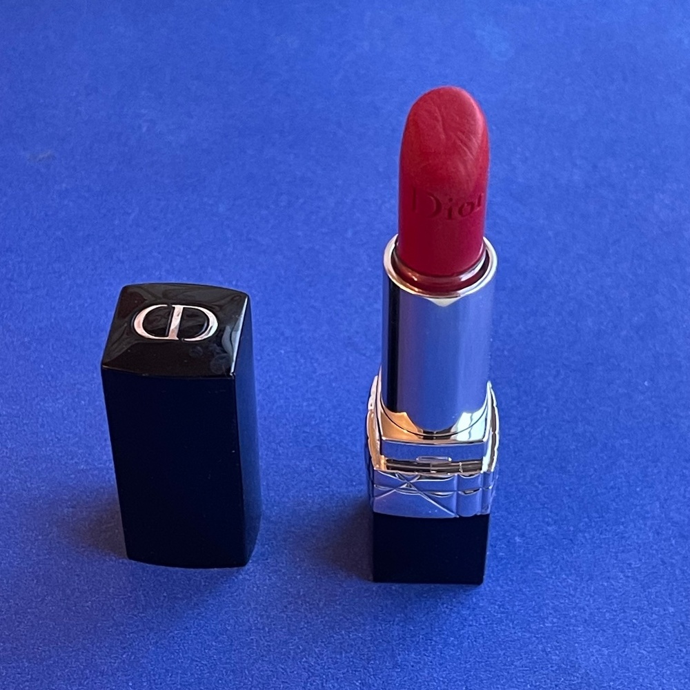 Christian Dior Rouge Dior Satin Full Size Lipstick. Color: 999